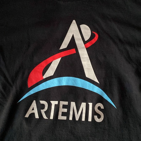 Fruit of the loom NASA Artemis T-shirt size Large - Picture 2 of 7